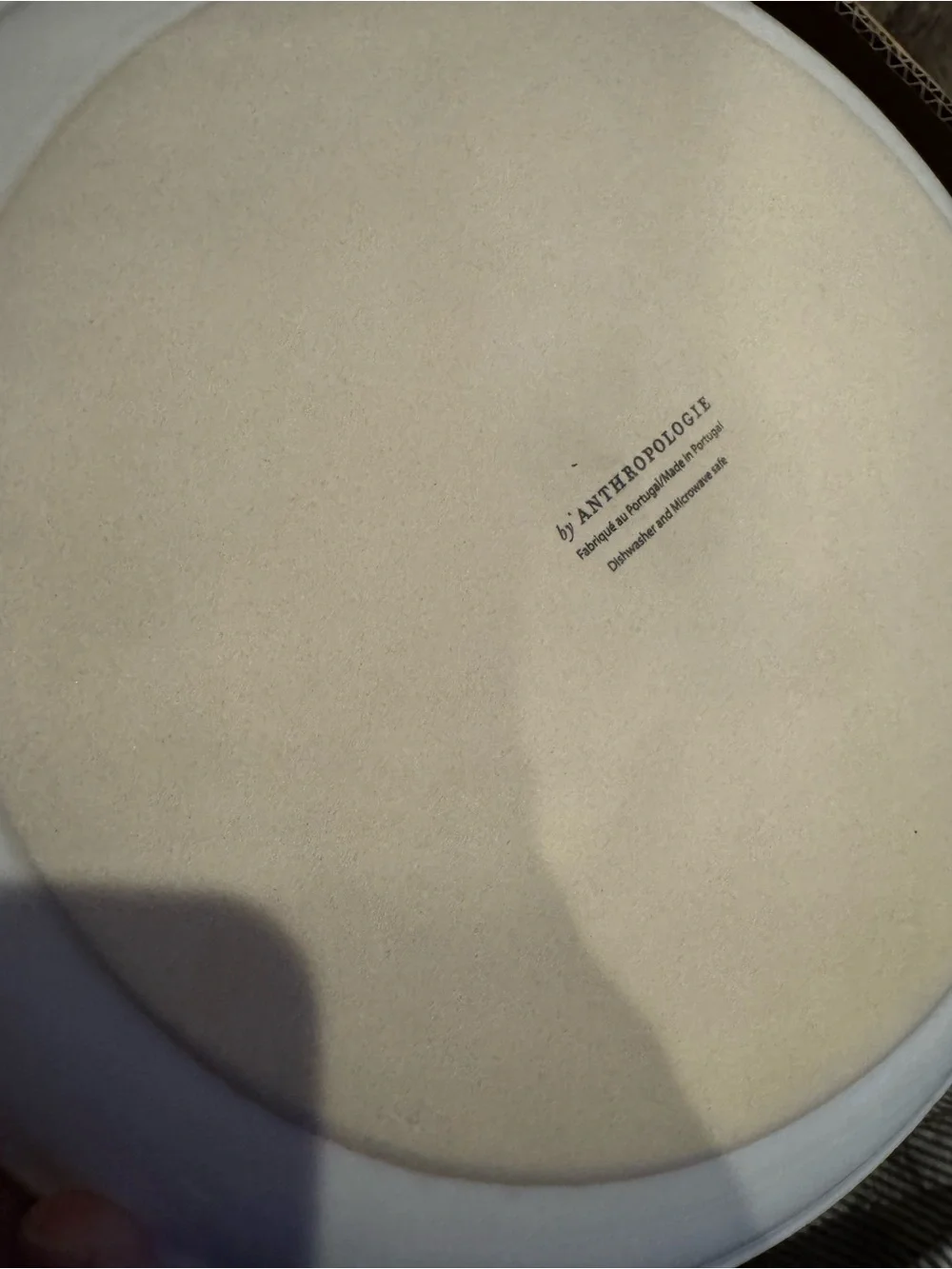 Anthropologie Ginny milky and glossed Ceramic Side Plates - Set of 4